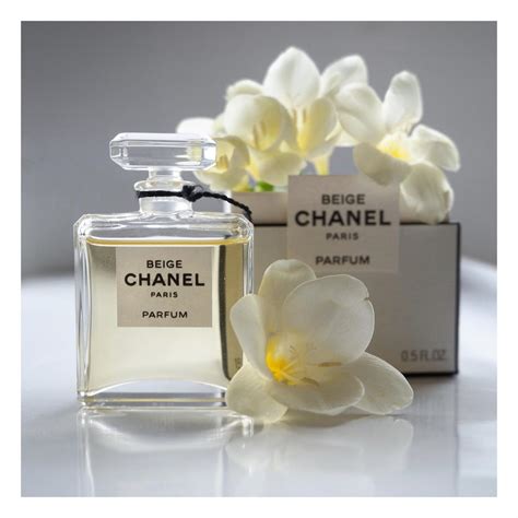 chanel beige perfume women.